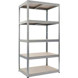 Work>it Galvanized Shelving System 90x180cm